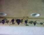 Kitchen Grapes Border